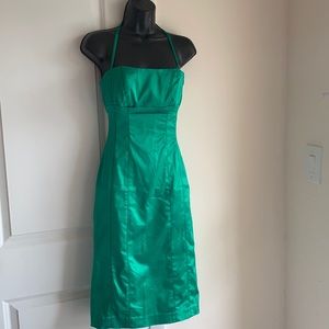 Bebe Emerald Green Dress Size Small